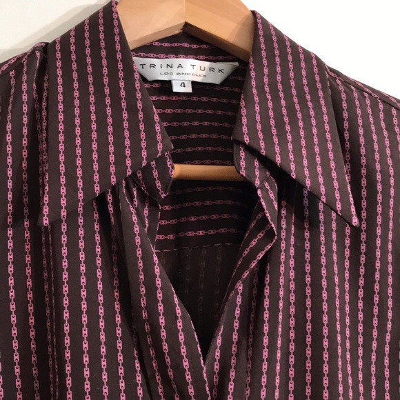 TRINA TURK SHIRT DRESS - Picture 4 of 6